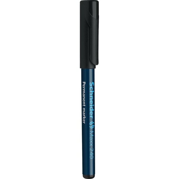 Marqueur permanent maxx 240 pte ogive 1-2 mm noir x 10 schneider