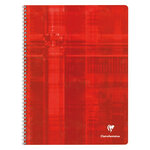 Cahier spirales clairefontaine metric a4+ 24 x 32 cm - petits carreaux - 180 pages