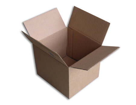 Lot de 10 boîtes carton (n°5) format 180x160x150 mm