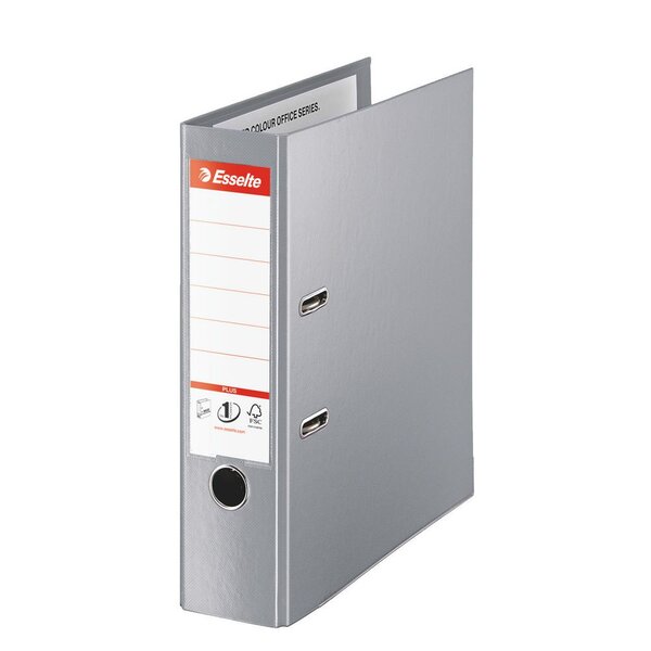 No.1 Power Plus - classeur à levier dos 8 cm gris
