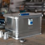 ALUTEC Boîte de rangement en aluminium COMFORT 27 L