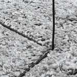 vidaXL Tapis shaggy PAMPLONA poils longs moderne gris Ø 160 cm