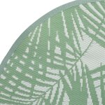 vidaXL Tapis d'extérieur vert Ø120 cm PP