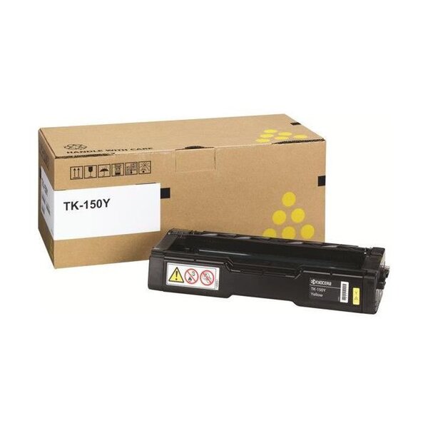 Toner original TK150Y pour FS-C1020MFP, jaune KYOCERA