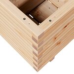 vidaXL Jardinière 70x40x49 5 cm bois de pin massif