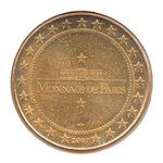 Mini médaille monnaie de paris 2007 - château royal de blois (statue équestre de louis xii)