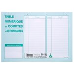 Pochette 297x210 Ensemble Compte D'actionnaires 50 Feuillets - Autre - Le Dauphin