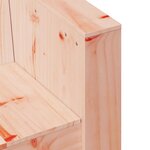 vidaXL Canapé de jardin 3 places 189x60x62 cm bois massif de douglas