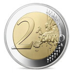 Monnaie 2 euros commémorative andorre bu 2022 - légende de charlemagne