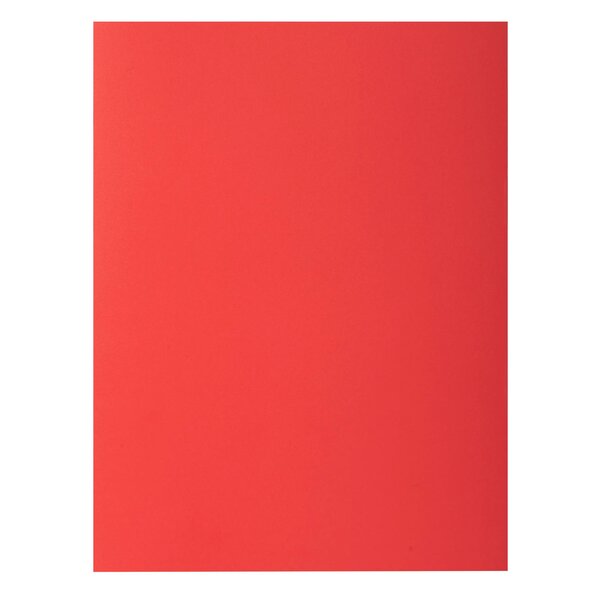 Paquet De 100 Chemises Rock''s 210 - 24x32cm - Rouge - Exacompta