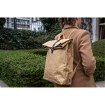 Sac À Dos Washable Paper Eterneco - Brun Motifs Géométriques - Exacompta