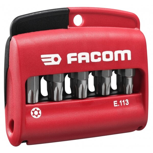 Jeu mixte de 10 embouts Résistorx 14 Facom série 1  25mm  porte embouts E113