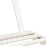 vidaXL Cadre de lit pour enfants blanc 80x200 cm bois de pin massif