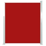 vidaXL Auvent latéral de patio 160x300 cm Rouge