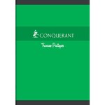 Cahier TP agrafé A4 96P 70g/90G seyes/uni coloris aléatoires CONQUÉRANT