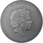 Pièce de monnaie en Argent 20 Dollars g 93.3 (3 oz) Millésime 2022 Gods of the World HELIOS