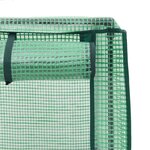 vidaXL Jardinière surélevée avec housse aspect rotin 40x40x123 cm