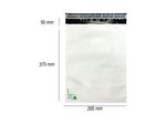 50 Enveloppes plastique opaques 80 microns N°3 - 295x370mm