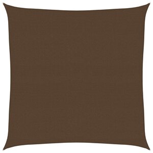 vidaXL Voile d'ombrage 160 g/m² Marron 4 5x4 5 m PEHD