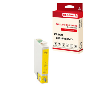 Nopan-ink - x1 cartouche epson t0714 xl t0714xl compatible