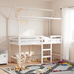 vidaXL Toit de lit pour enfants 217x85 5x154 cm bois de pin massif