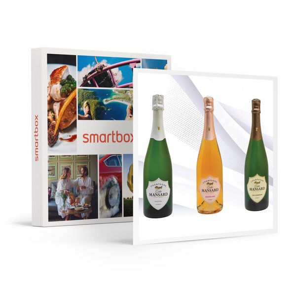 SMARTBOX - Coffret Cadeau Coffret 6 bouteilles de champagne à recevoir chez soi - Gastronomie