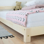 Lit enfant DREAMY 80 x 160 rose pastel