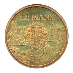 Mini médaille monnaie de paris 2009 - le mans