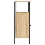 vidaXL Table de chevet chêne sonoma 41x31x80 cm bois d'ingénierie