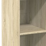 vidaXL Buffet chêne sonoma 30x41x124 cm bois d'ingénierie
