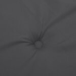 vidaXL Coussin de banc de jardin anthracite mélangé 180x50x7 cm tissu