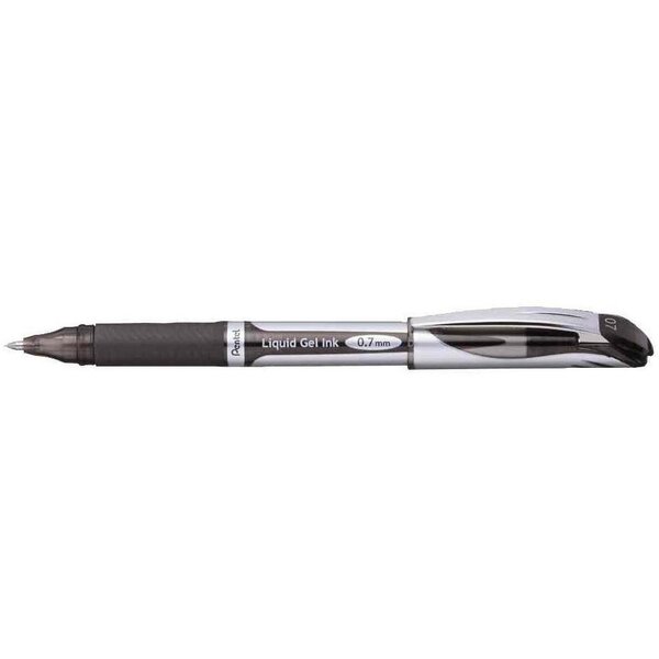 Stylo roller à encre gel Liquid EnerGel BL57 noir x 12 PENTEL