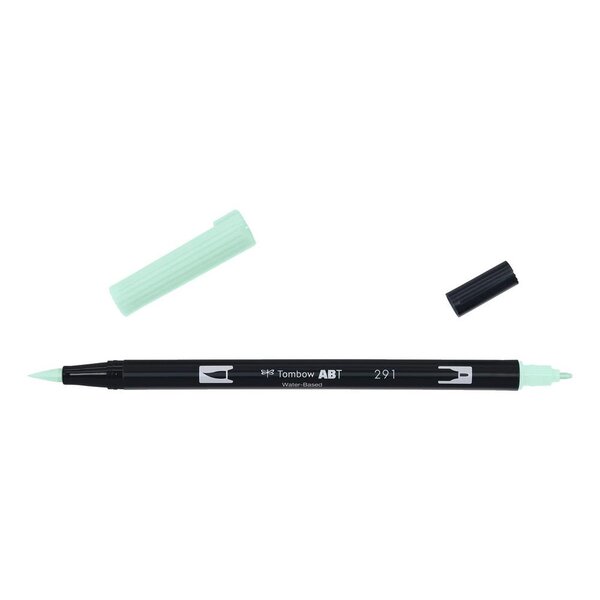 Feutre dessin double pointe abt dual brush pen 291 bleu alice tombow
