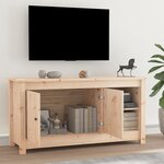 vidaXL Meuble TV 103x36 5x52 cm Bois de pin massif