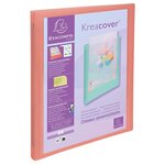 Classeur 4 Anneaux 15mm Polypropylène Kreacover Pastel - A4 - Couleurs Assorties - X 20 - Exacompta