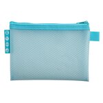 Pochette À Fermeture Éclair En Plastique Souple Chromaline Pastel - A6 - Couleurs Assorties - X 12 - Exacompta