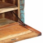 vidaXL Banc de rangement de chaussures Bois de récupération