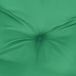 vidaXL Coussins de chaise lot de 6 vert 40x40x7 cm tissu oxford