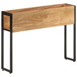 vidaXL Jardinière 90x20x68 cm Bois massif d'acacia