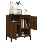 vidaXL Buffet Chêne marron 60x35x70 cm Bois d'ingénierie