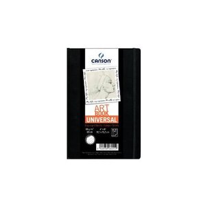 Bloc de croquis 112 feuilles ARTBOOK UNIVERSAL, 140 x 216 mm, noir CANSON
