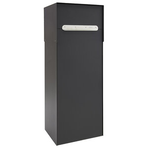 Boîte à colis en acier Multipack Double EP3154 fenêtre et 2 portes Noir