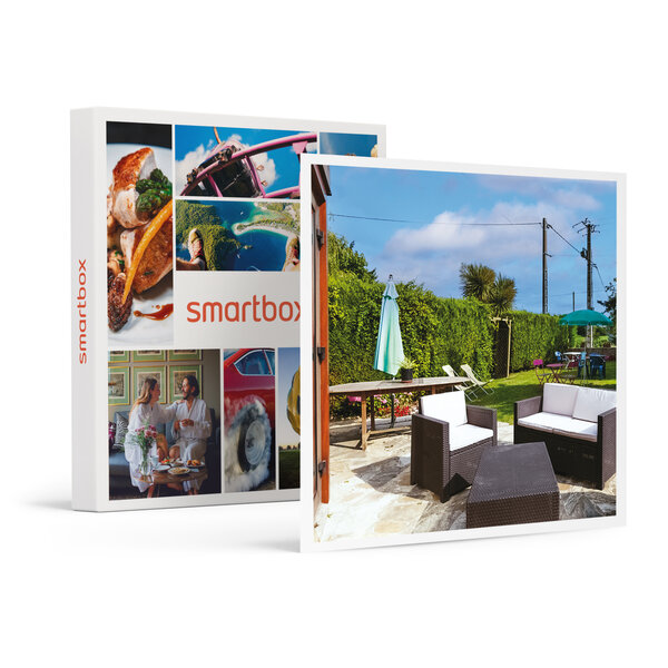 SMARTBOX - Coffret Cadeau Séjour familial en chambre d'hôtes : 4 jours avec dîners près de Saint-Malo -  Séjour