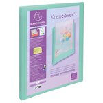 Classeur 4 Anneaux 15mm Polypropylène Kreacover Pastel - A4 - Couleurs Assorties - X 20 - Exacompta