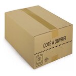 Caisse carton brune simple cannelure raja 38 5x37x14 cm (lot de 20)