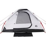 vidaXL Tente de camping à dôme 4 personnes tissu occultant imperméable