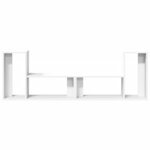 vidaXL Meubles TV 2 Pièces blanc 75x30x50 cm bois d'ingénierie