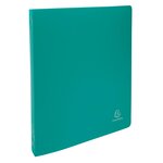 Classeur 4 Anneaux 30mm Polypropylène Opak - A4 Maxi - Couleurs Assorties - X 20 - Exacompta