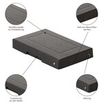 Purebox Black A6 25mm - Noir - X 5 - Falken
