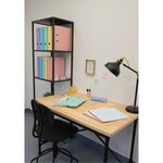 Classeur 4 Anneaux En D 25mm Aquarel - A4 - Bleu Pastel - X 10 - Exacompta